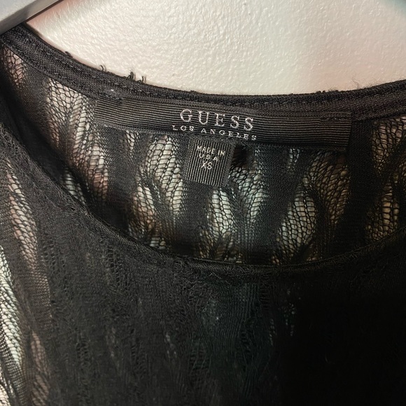 Guess High Slit Cover Up Top. - Picture 8 of 8